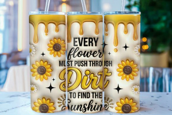 Download 3D Inflated Motivational Tumbler Wrap - Tumbler Collection