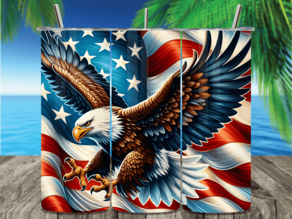 Download Majestic Eagle American Pride Tumbler - Tumbler Collection