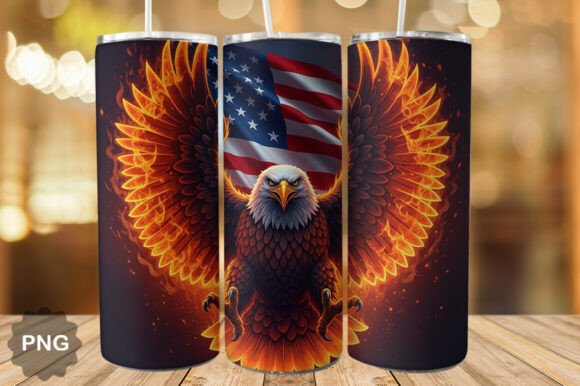 Download Phoenix Eagle USA Tumbler Wrap - Tumbler Collection